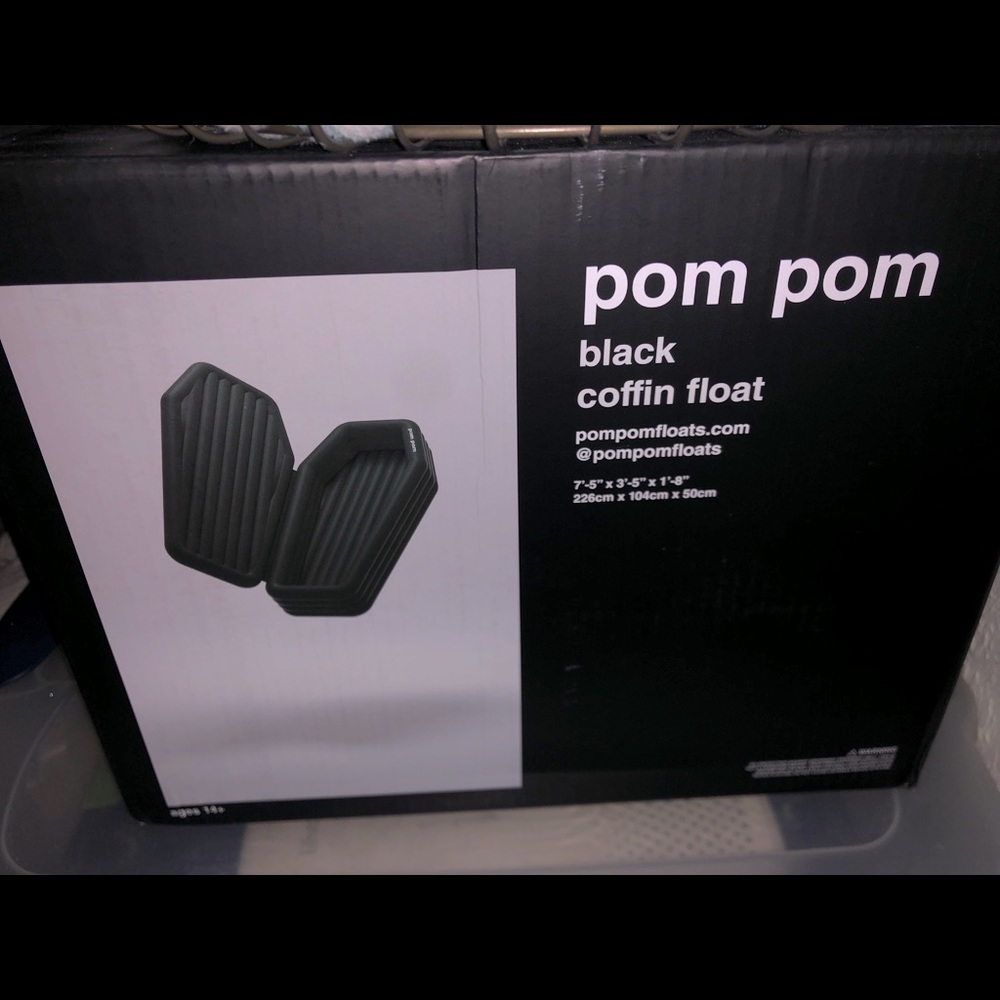 Coffin Pool Float